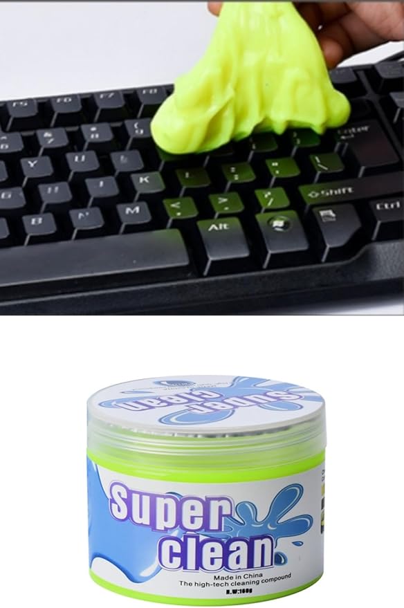 Car Cleaning Gel for Car Cleaning Kit Car Detailing Putty Cleaning Putty Gel Auto Car Interior Cleaner Dust Cleaning Mud for Cars and Keyboard Cleaner Cleaning Slime (Yellow)