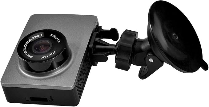 TiToeKi Dash Cam Suction Mount with 15+ Swivel Ball Adapters Compatible with Rexing V1, UGSHD, Falcon F170, KDLINKS, Vantrue, APEMAN, Z-Edge, Roav, Old Shark, YI, Peztio, UGSHD and Most Dash Cameras
