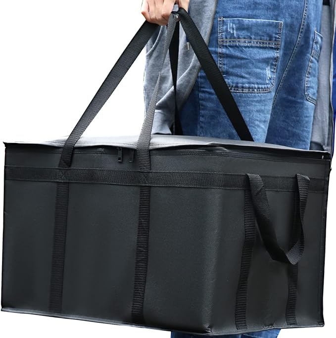 musbus catering bag doordash 22x14x13 3 Pack Insulated Food Delivery Bag Cooler Bags Keep Food Warm Therma cooler bags therma catering shopper accessories hot