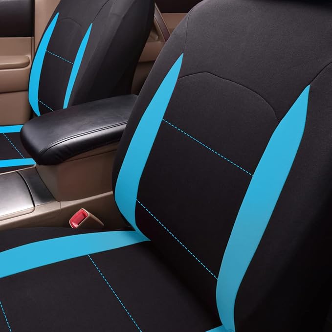 Flying Banner Car Seat Covers Front Seats Rear Bench Polyester car seat Protectors Easy installations Rear Bench Split Classic Man Lady Truck
