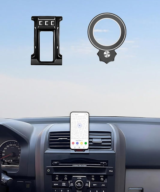 Car Phone Holder for Honda CR-V 2007-2011 CRV Accessories Compatible with MagSafe Hands-Free 360 Degree Rotation Adjustable Cell Phone Mount Does Not Affect Air Vent