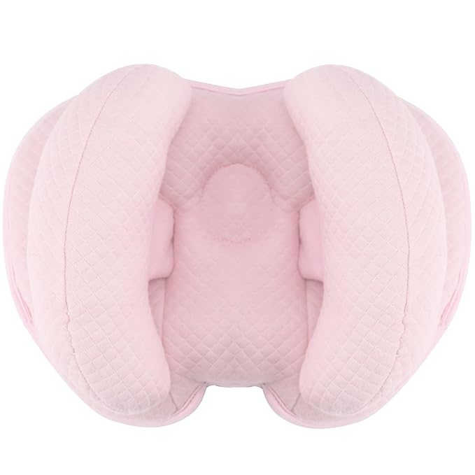 KAKIBLIN Baby Head Pillow, 2 in 1 Banana Neck Pillow for Baby, Babies Neck Pillows for Stroller, Adjustable Head Support Pillows for Newborn