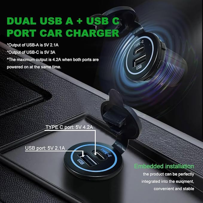 USB Type C Charger, 5V 3A, Compatible with iPhone 12/Mini/Pro/XR/Xs/Max/X/11/10/9/8/7/6/Plus, iPad Pro/Air 2/Mini, Galaxy, LG, HTC and More