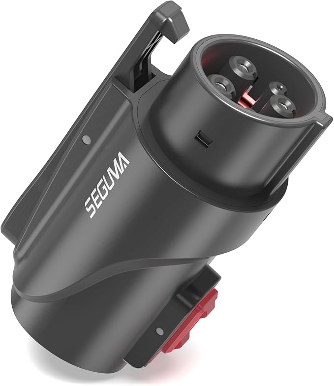 NACS to J1772 Adapter, Max 80Amp 250V J1772 EV Charging Adapter to Tesla Charger, Compatible with Tesla High Power Wall Connector, Home Mobile Chargers, Destination Charger, Suits for SAE J1772 EVs