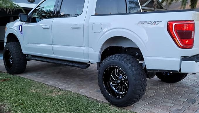 iJDMTOY Ultra Blue LED Background Illumination Lighting Kit Compatible with 2021-up Ford F150 Side Fender Emblem