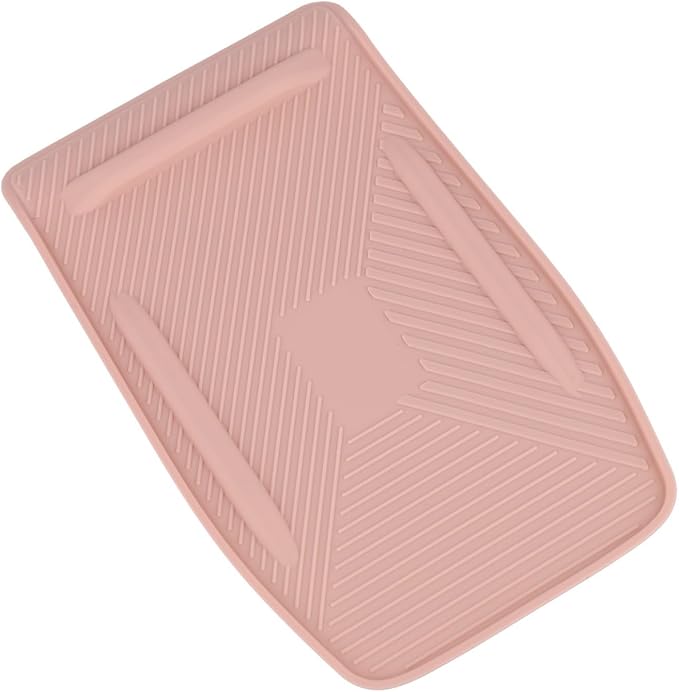 FABULETTA Center Console Wireless Charging Protective Mat for BY0 Seagull Center Console Non-Slip Phone Holder Black Soft Flexible Easy Clean(Pink)
