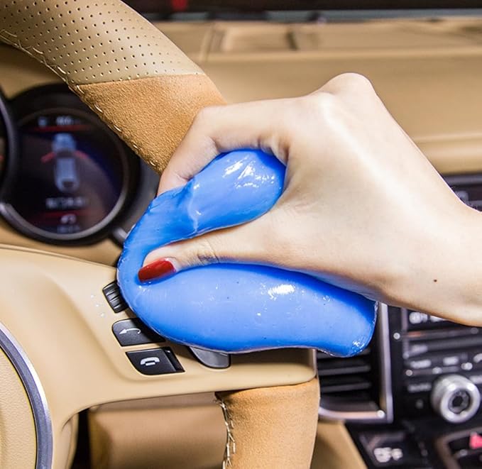 Car Cleaning Gel for Car Cleaning Kit Car Detailing Putty Cleaning Putty Gel Auto Car Interior Cleaner Dust Cleaning Mud for Cars and Keyboard Cleaner Cleaning Slime (Blue)