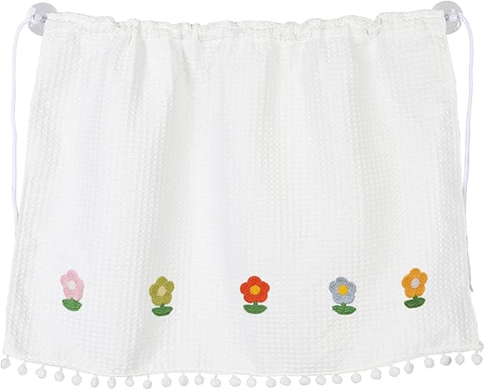 Car Side Window Sun Shade Privacy Curtain for Baby - Blackout UV Protection Car Window Shades with Suction Cup for Back Seat - Cute Auto Camping Windows Screen Shades (Five Sunflowers)