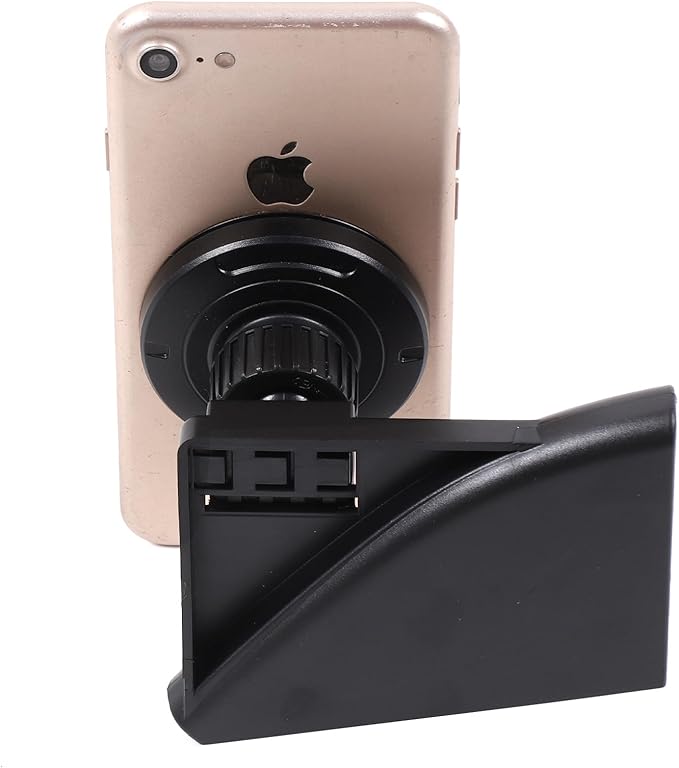 Car Magnetic Phone Holder Compatible with Cadillac Escalade 2021-2024,360° Rotation Adjustable Center Console Navigation Screen Cell Phone Holder Fit for Most Smartphones (E)