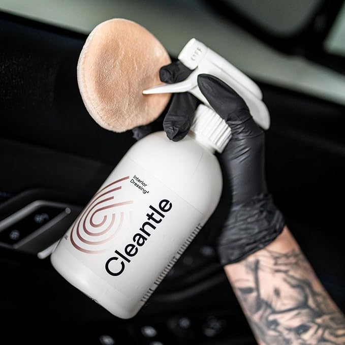 Interior Dressing – Car Interior Protectant for Plastic, Vinyl, Rubber & Carbon | UV Protection & Antistatic Finish | Restores Natural Look | Biodegradable | Coconut Vanilla Scent – 500ml