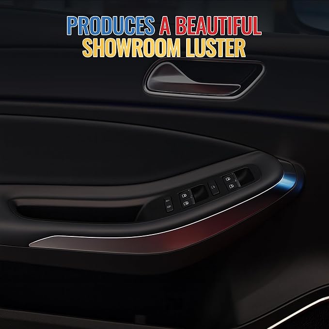 Plastic & Vinyl Restorer 16oz – Advanced Restoration for Dashboards, Door Panels, and Trim – Provides a Deep Luster to Any Color Plastic or Vinyl