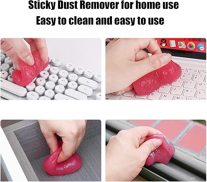 Car Gel Cleaner - Car Accessories Keyboard Cleaner, Car Cleaning Mud, Multipurpose Car Putty Auto Detailing Tools Car Interior Cleaner Accessories for All Car Interior Keyboard Cleaner