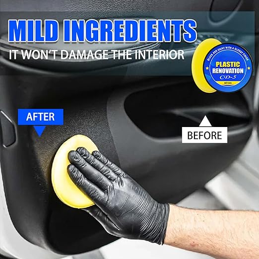 Car Scratch Repair Paste - Dashboard Restorer | Trim Restorer | 50g Automotive Detailing Supplies Cleaner Paste for Coating Long Lasting Metal Plating Parts Minor Scratch Repair Vehicles Headlights
