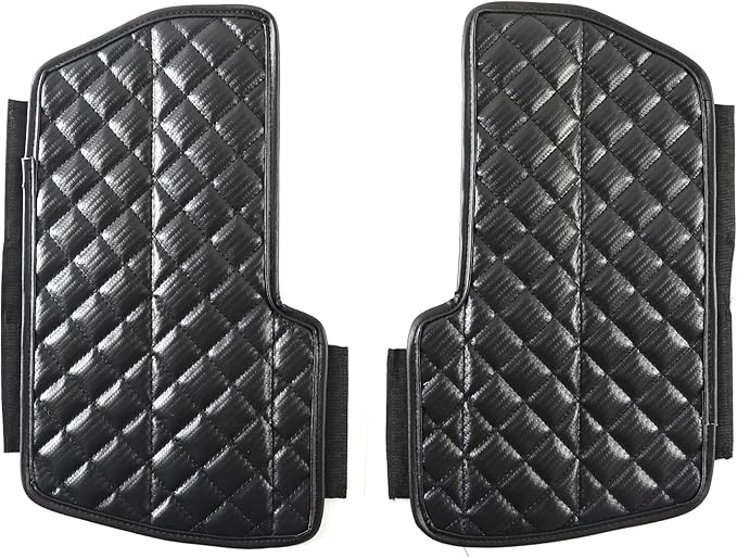 2PCS Center Console Armrest Cover for Toyot@ Tundra 2022-2025 /Sequoia 2023-2025 Accessories, Leather Front Seat Armrest Box Cushion Protector Waterproof Anti-Scratch (Left-Hand Drive)