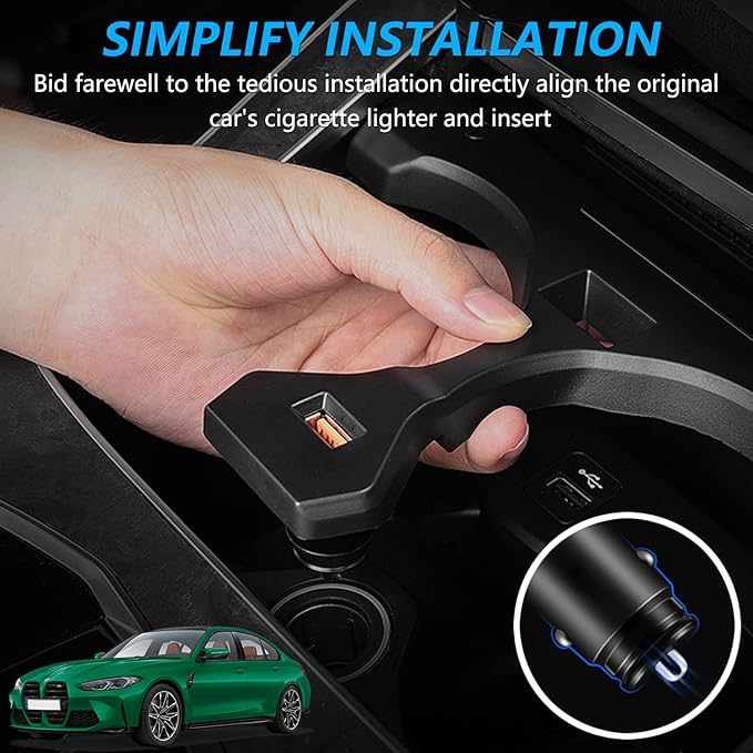 Wireless Car Charger for BMW 3 Series G20 2019 2020 2021 4 Series G22 2021 2022, 15W Fast Charging Phone Charger Pad