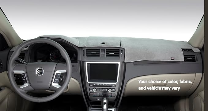 DashMat VelourMat Dashboard Cover Ford Taurus (Plush Velour, Gray)