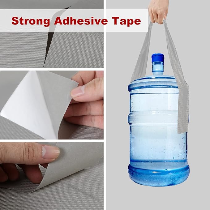 Tuszom 900D 3PCS (28.5" L*19" W) RV Cover Repair kit Waterproof Heavy Duty Self-Adhesive Canvas Patch Repair kit for Boat Cover RV Cover