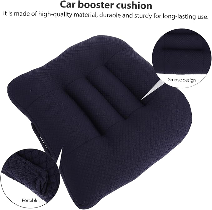 Unomor Tailbone Pain Relief Seat Cushion Grooves for Drivers and Office Workers