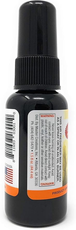 Blunt Power Pinacolada 1.5 Fl Oz Air Freshener Spray - Long-Lasting Room Deodorizer, Car Freshener, Odor Eliminator, Concentrated Oil-Based Spray Bottle - Red