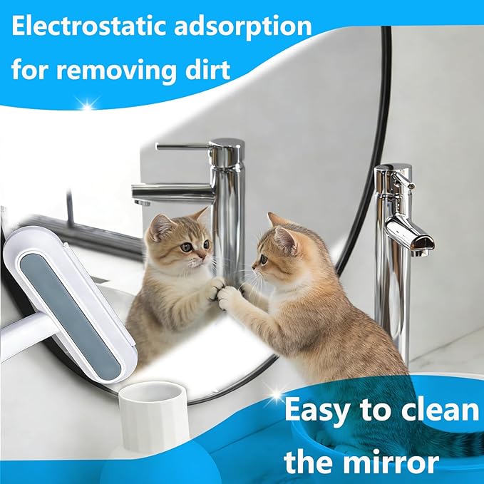 Newly Pet Hair Removal Tool for Cats & Dogs, Upgraded Reusable Washable Pet Hair Remover 4 in 1 Set for Laundry, Couch, Car Seat, Carpet, Clothing and Bedding