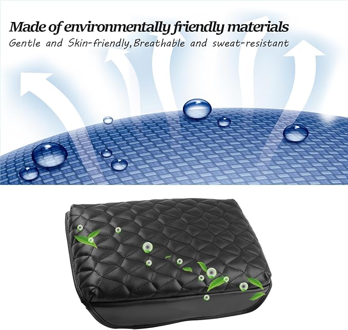 SKTU for 2019 2020 Hyundai Santa Fe Central Console Armrest Pad 2020 Santa Fe TM Seat Box Cover Hyundai Automotive Car Center Console Soft Cushion