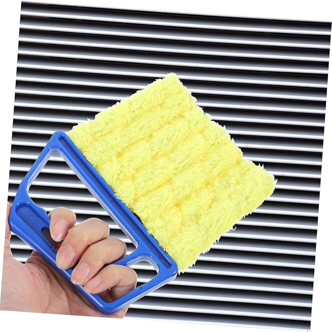 Ipetboom 16pcs Blinds Duster Reusable Cleaning Brush for Window Blinds Air Conditioner Vents Fan Gaps Gentle Bristles Lightweight Portable