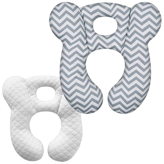 Baby Travel Pillow, Infant Kid's Cushion Soft and Skin Friendly for Car Seat, Pushchair and Stroller (Style C)