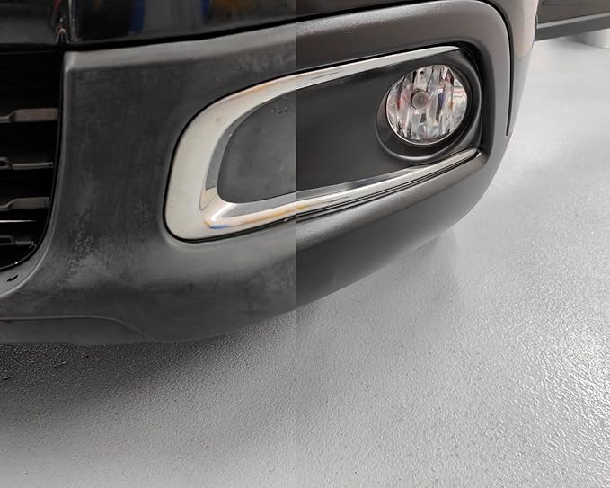 Sisbrill Ybony Plastic Restorer for Cars – Renews Faded Plastic Trim, Protects Against UV & Dirt – Pack of 2 (25 fl oz Each)