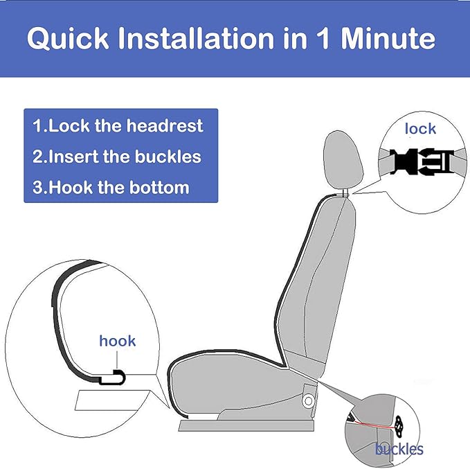 Leather Seat Pad,Universal Seat Cushion, Comfortable Seat Cover with Full Back Support in Winter Office seat Cushion with Non Slip Bottom