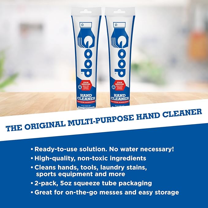 GOOP Hand Cleaner 10.5 Oz. Tube 2 Pack