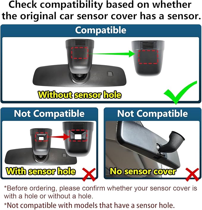 Mangoal 4K Dash Cam Custom fit for Volkswagen Tiguan 2018-2024 Gen2 AD/BW (Model A Gray), Integrated OEM Look, UHD 2160P Video, App & WiFi, Loop Recording, Easy to Install, GPS, 64GB Card
