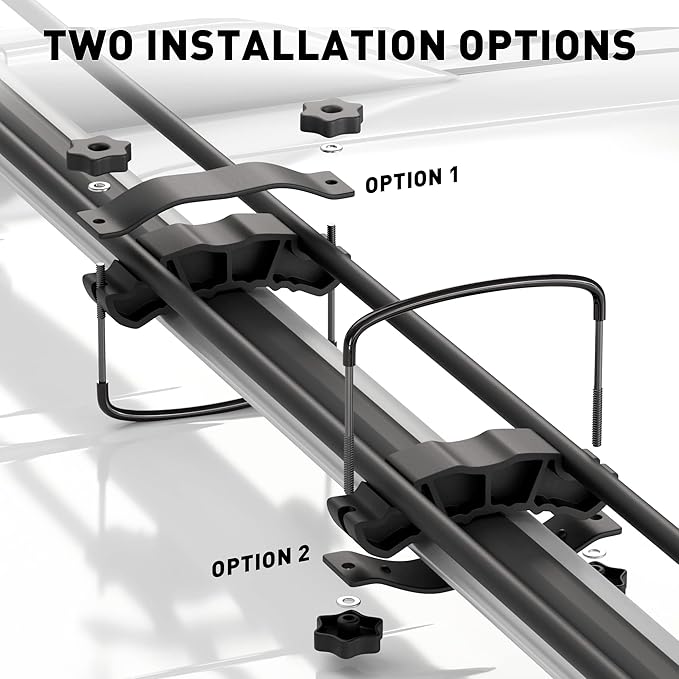WILDROAD Car Roof Platform, Universal Roof Flat Rack 90" x 47" x 1.3" Heavy Duty Roof Rack Platform with Super Duty Bungee Cargo Net, Ratchet Straps and Anti-Rust Sealant Fits for SUV Truck Cars