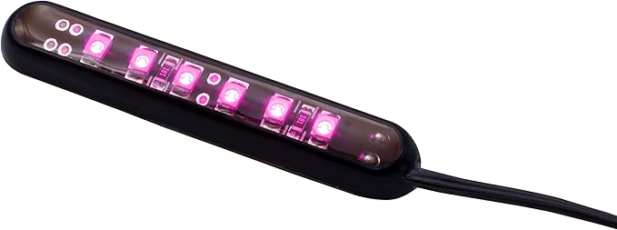 Oznium LED Modules (Straight Black, Pink LED)