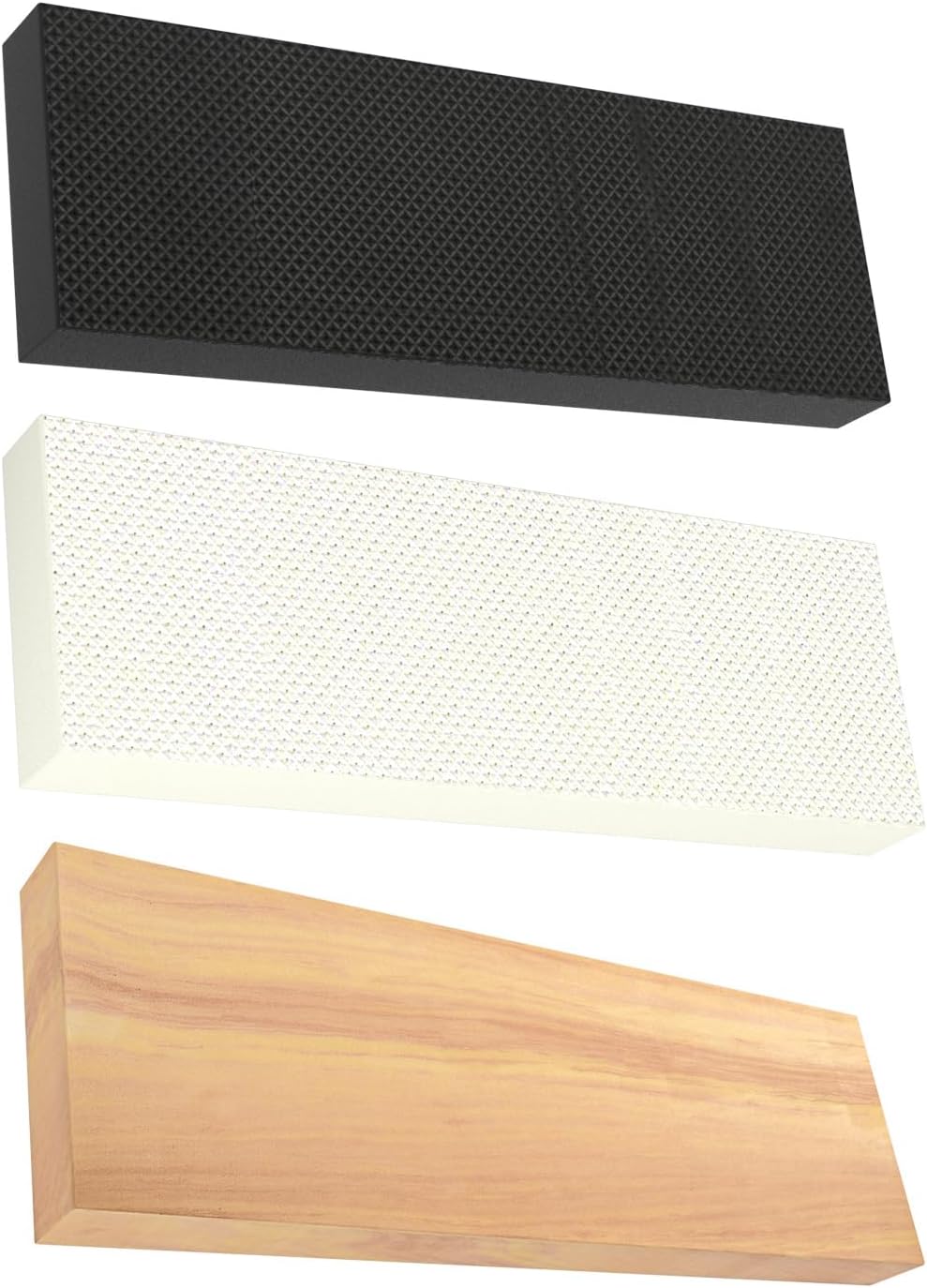 GWP04 Garage Wall Protector Car Door Protectors Bundle (Black & White & Wood Grain 20-Pack)