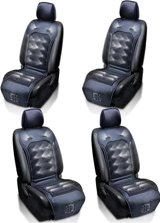 ZONETECH Cooling Car Seat Cushion (4 Pack)
