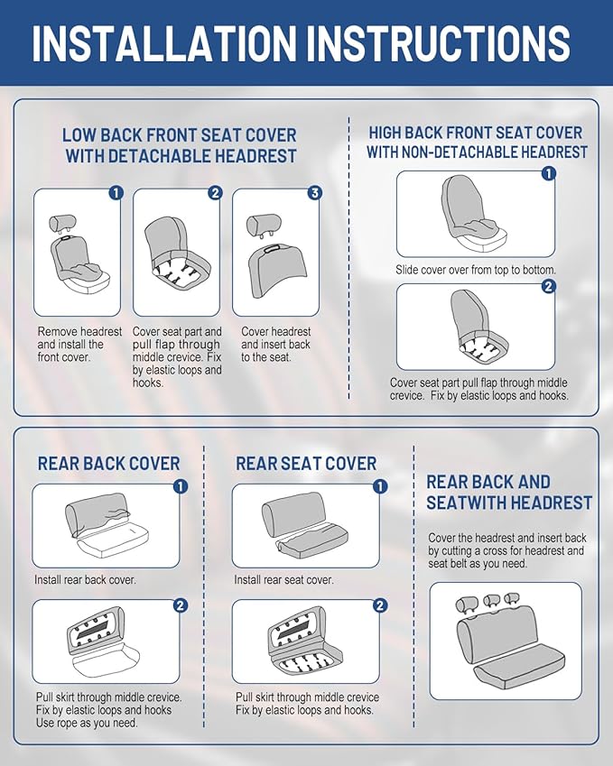 Baja Saddle Blanket Car Seat Covers Front Set with Seat Belt Pads, Washable Breathable Striped Woven Cloth Seat Covers for Cars, SUV, Truck, Airbag Compatible(Red)