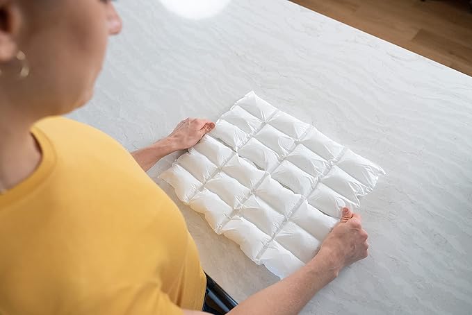 Nice Packs Reusable Dry Ice Packs for Shipping Frozen Food, Coolers, Lunch Boxes - Flexible and Long Lasting (10 Mini Sheets)