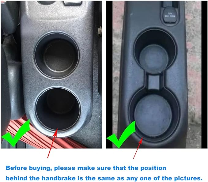 YJYWZH Armrest Box for Nissan Almera Versa 2012-2019 Car Center Storage Box Organizer Interior Hand Centre Consoles with Cup Holder Arm Rest Double-Layer Accessories Black