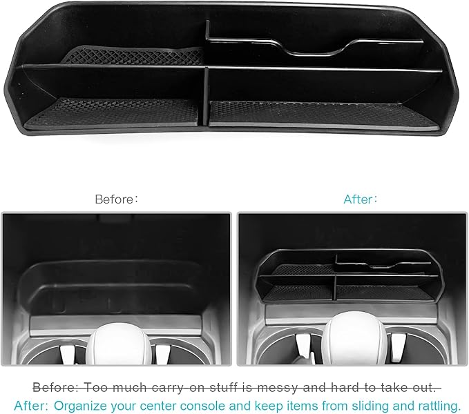 CDEFG 2023-2026 CX-50 Center Console Organizer for 2023 2024 2025 2026 Mazda CX-50 Central Console Tray Storage Box Secondary Tray Coin Container 2023-2026 CX50 Accessories (for Central Console)