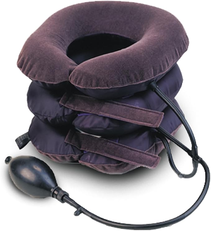 Dr-Ho's Neck Comforter – Dr-Ho's Neck Comforter – Cervical Traction Device for Pain & Posture Support – Inflatable Traction Equipment, Adjustable Stretcher for Home Use