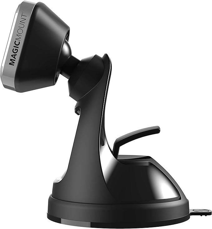 Scosche MM2WDSR-2PKXC0 MagicMount Pro Magnetic Car Phone Holder for iPhone and Android - 2 Pack Magnet Mount - Secure Magnetic Cell Phone Mount for Car Window or Dash - Universal 360° Adjustable Head
