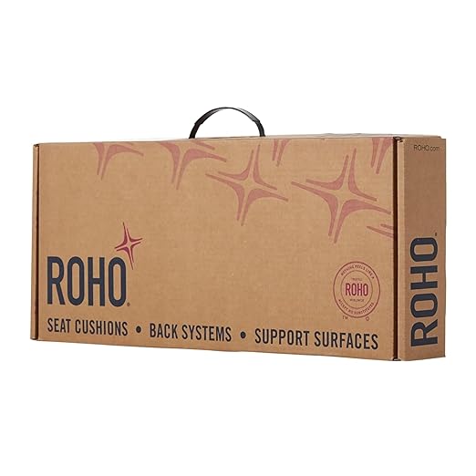 ROHO MOSAIC Cushion, Standard, Inflatable Seat Cushion for Office Chair, Wheelchair, Cars, Home Living, & Back Ache Support, Adjustable Cushion with Stretchable Cover & Non-Skid Bottom, 16" x 16"
