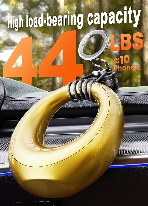 2026 Car Phone Holder for Magsafe [78+LBS Strongest Suction & 2400gf Magnetic] 360° Adjustable Car Suction Phone Mount, Phone Holders for Your Car for iPhone 17 Pro Max 16 15 14 13 12 Air Plus