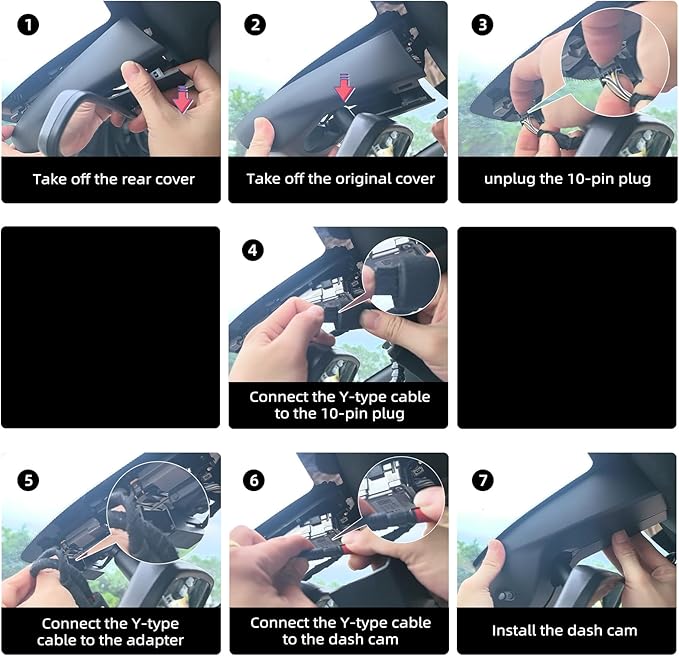 4K Dash Cam for Cadillac Lyriq 2023 2024 2025,OEM-Look,2160P UHD Video,Built-in WiFi & APP,Loop Recording,G-Sensor,Plug & Play,64GB Card