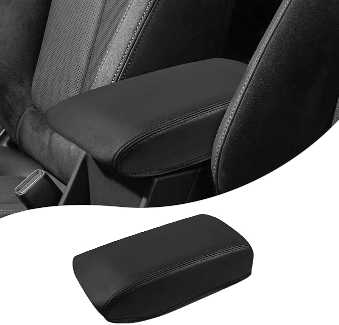 Autorder Center Console Cover for 2025 2026 Forester Accessories Armrest Cover Anti-Scratch Middle Console Pad Leather Armrest Protector