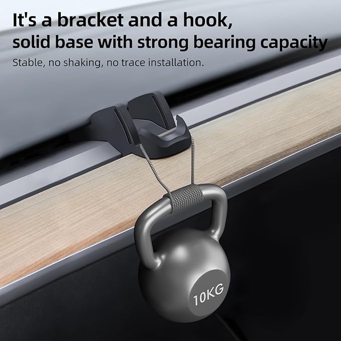 Dashboard Phone Mount for Tesla Model 3 Y Car Cell Phone Holder Silicone Non-Slip Phone Stand Compatible with All Smartphones (for 24-25 Model 3 Highland & 25 Model Y Juniper)