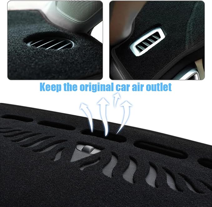 Fit for GMC Terrain 2017-2025,Car Dashboard Cover,Dash Cover Mat Anti-Glare,Interior Dash Covers Protective Pads,Car Accessories