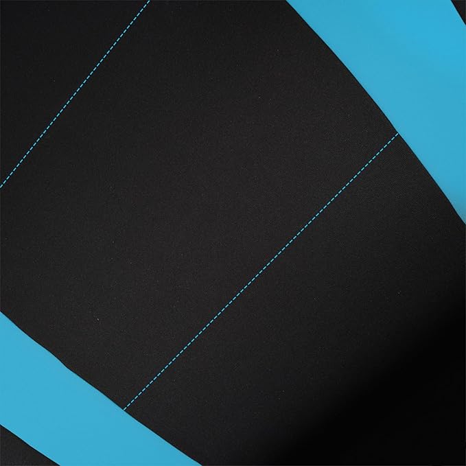 Flying Banner Car Seat Covers Front Seats Rear Bench Polyester car seat Protectors Easy installations Rear Bench Split Classic Man Lady Truck (Full Set - Low Back - Combo Pack, Black Mint Blue)