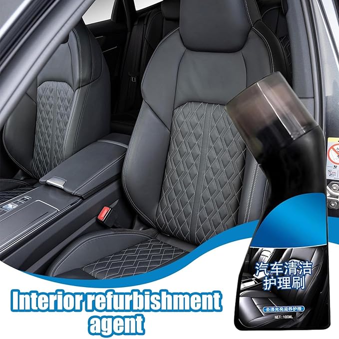 Car Trim Restorer – 100ml Black Coating Agent, Auto Detailing for Hardening and Fading | Exterior Renewal for Door Frames, Bumpers, Headlight Covers, Long Lasting Shine Protectant