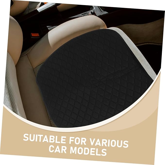 Luxshiny Car Lumbar Cushion - Seat Mat Back Support for Comfortable Driving Fit for All Vehicle Models Stylish Design for Year Use